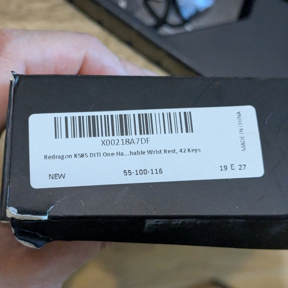 NWOT Redragon K585 DITI Wired One-Handed RGB Mechanical Gaming Keyboard - Picture 9 of 9